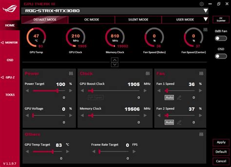 GPU Tweak III .